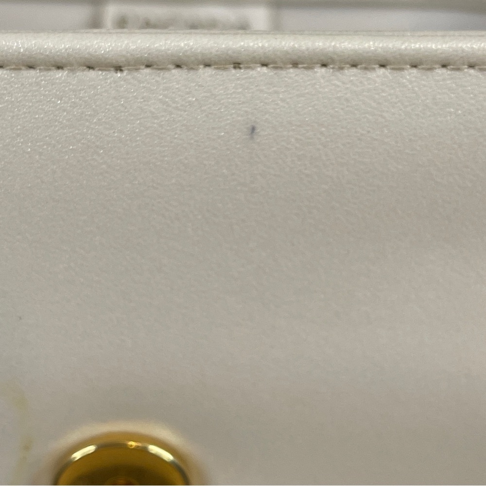 Escada Sunset Boulevard Cream Ivory Tote Handbag - Picture 12 of 16